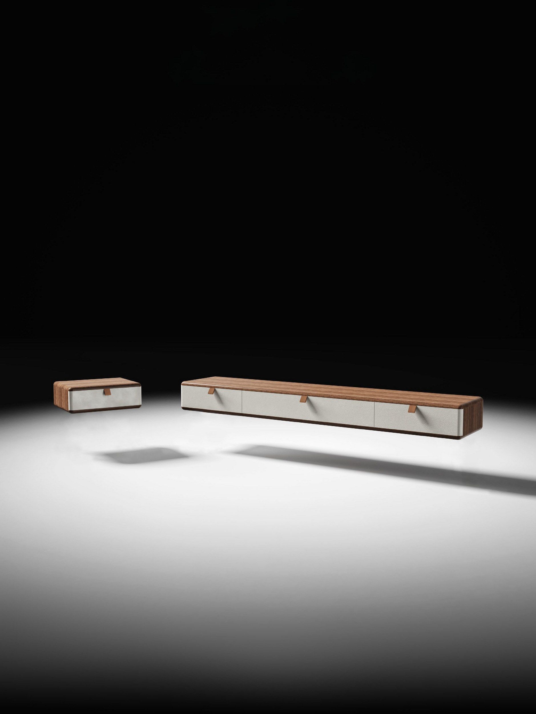 Деревянная прямоугольная тумбочка с ящиками CASA +39 ENCORE Italia ARCH-00121913 - Вид №3