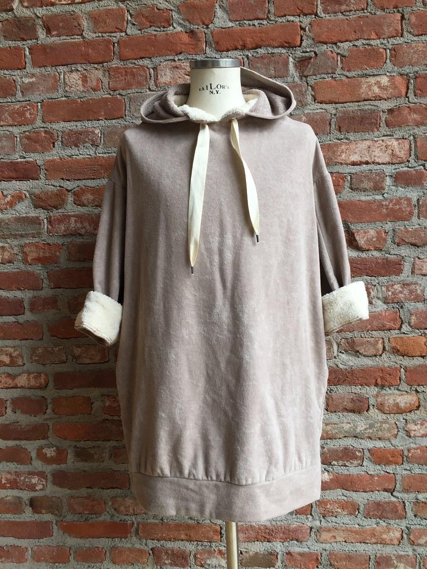 Cobrillo Хлопковая махровая толстовка / платье sun-id-1470092 - Вид №1