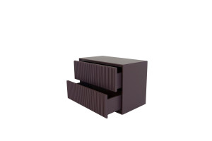 Прямоугольная прикроватная тумбочка из МДФ с ящиками