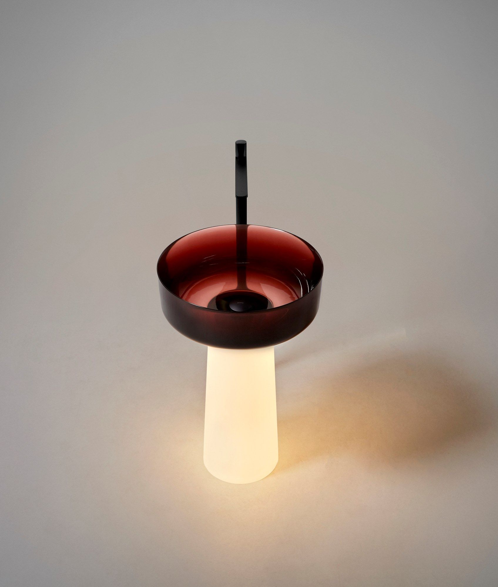 Круглая отдельно стоящая раковина из Cristalmood® и Flumood Antoniolupi ALBUME LUX ARCH-00089824 - Вид №1