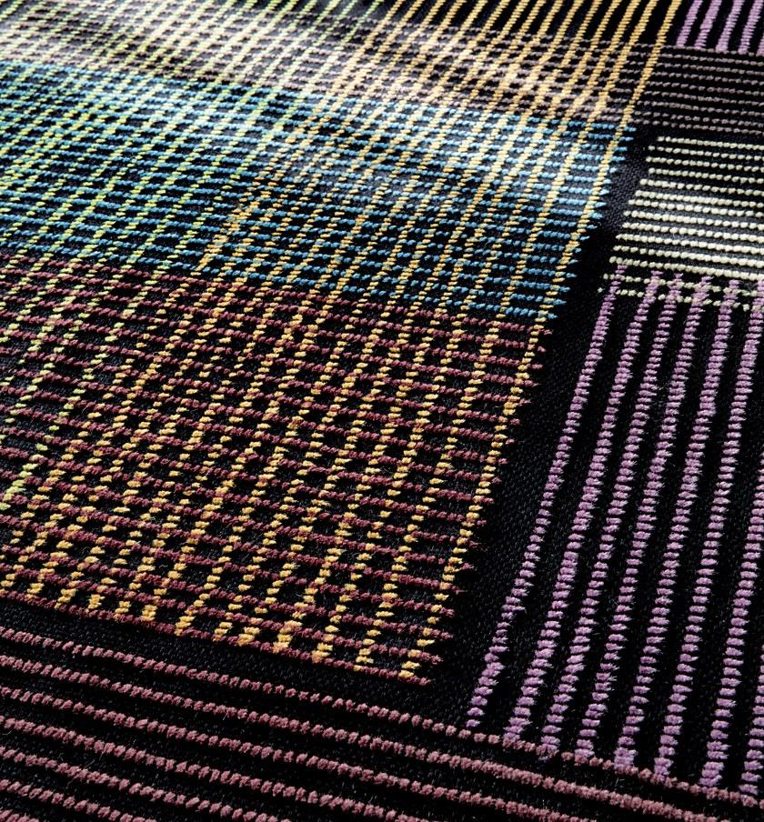 MissoniHome Шерстяной коврик с нашивкой в ​​разноцветные полоски sun-id-1369365 - Вид №1