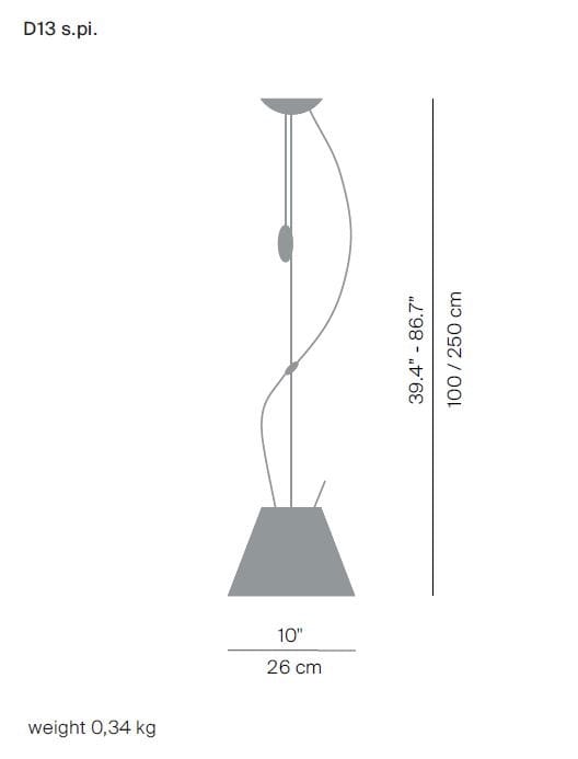 Поликарбонат светодиодный подвесной светильник LUCEPLAN Costanzina ARCH-00085357 - Вид №1