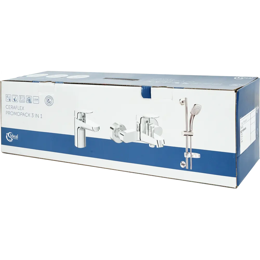 Комплект для душа 3 в 1 Ideal Standard «Ceraflex» 3 режима цвет хром 82253949 STLM-2062556 Без серии - Вид №13