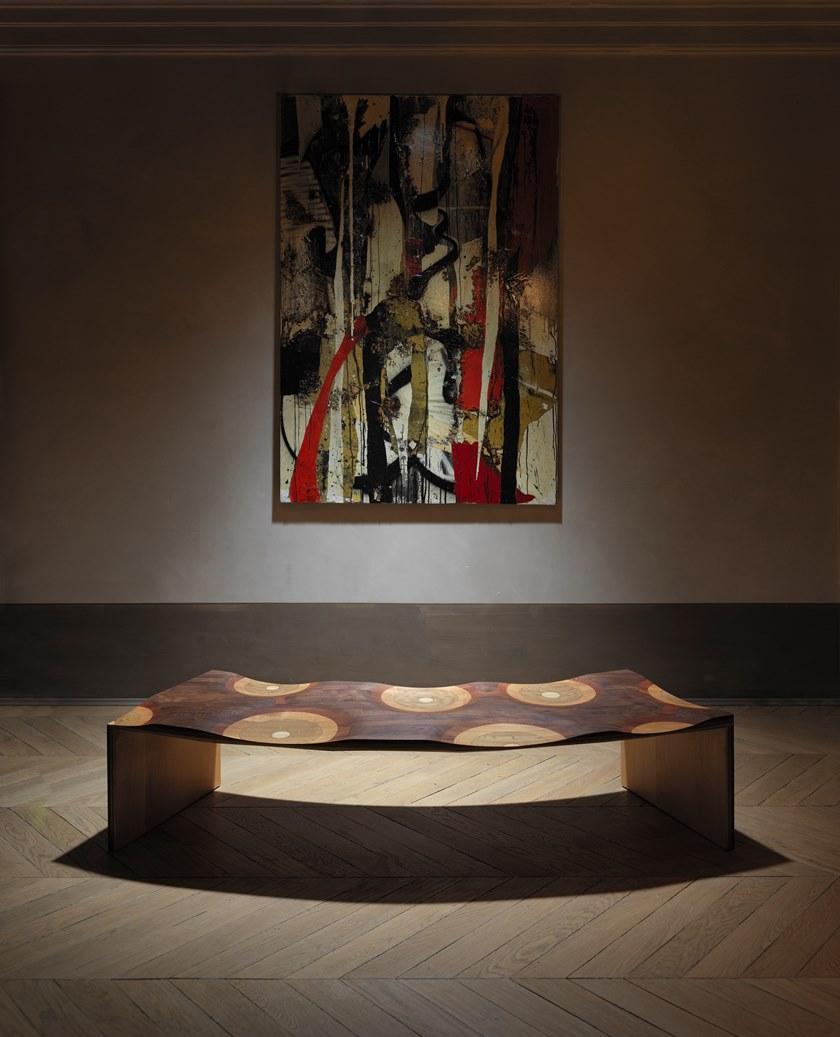 Casamania & Horm Модульная скамья из массива дерева Ripples sun-id-1453603 - Вид №10