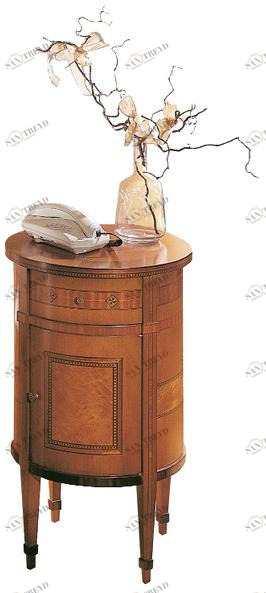 Carpanelli Круглый прикроватный столик с ящиками Aurora sun-id-1360861