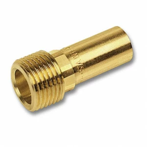 18280281 SANHA 8280G пресс-фитинг, бронза, переходная вставка НПр-НР 28ax1 мм
