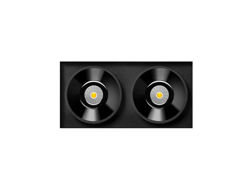 Алюминиевый утопленный прямоугольный светодиодный прожектор Arkoslight Black Foster ARCH-00105742