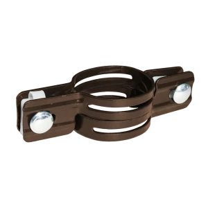 Хомут Grand Line для крепления панелей забора 51 мм коричневый 86395487