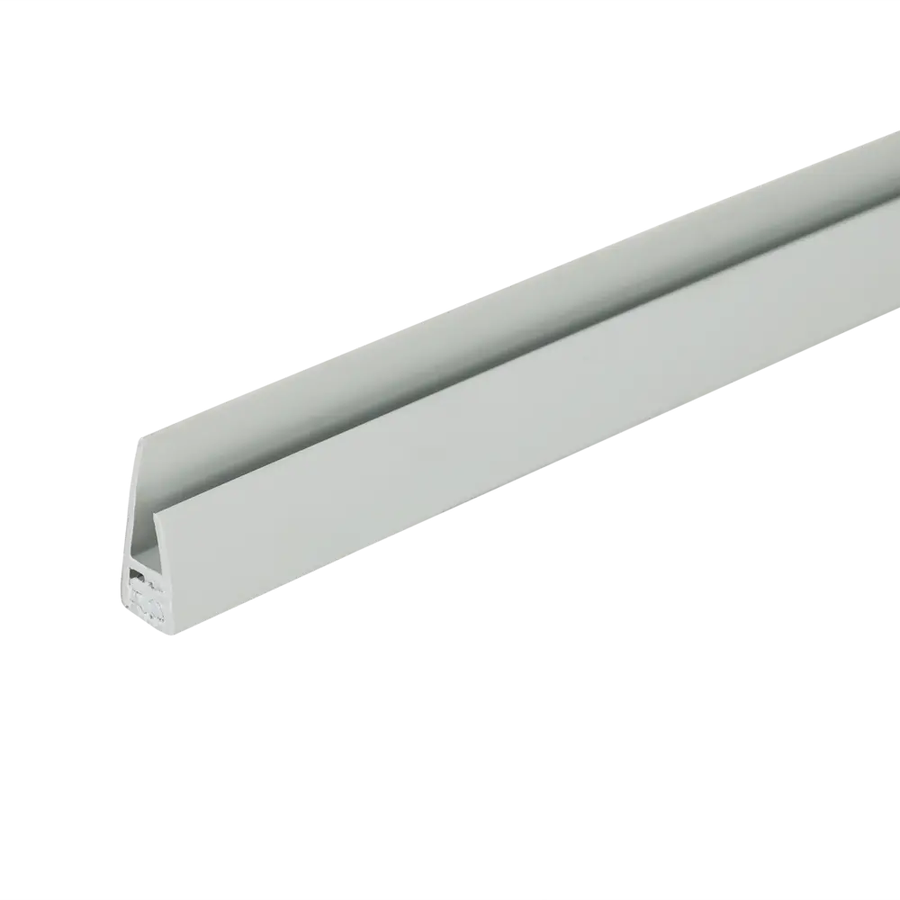 Профиль старт/финиш KREAFORTA ПВХ светло-серый 18x2700 мм для панелей 4 мм STLM-2067430 - Вид №1