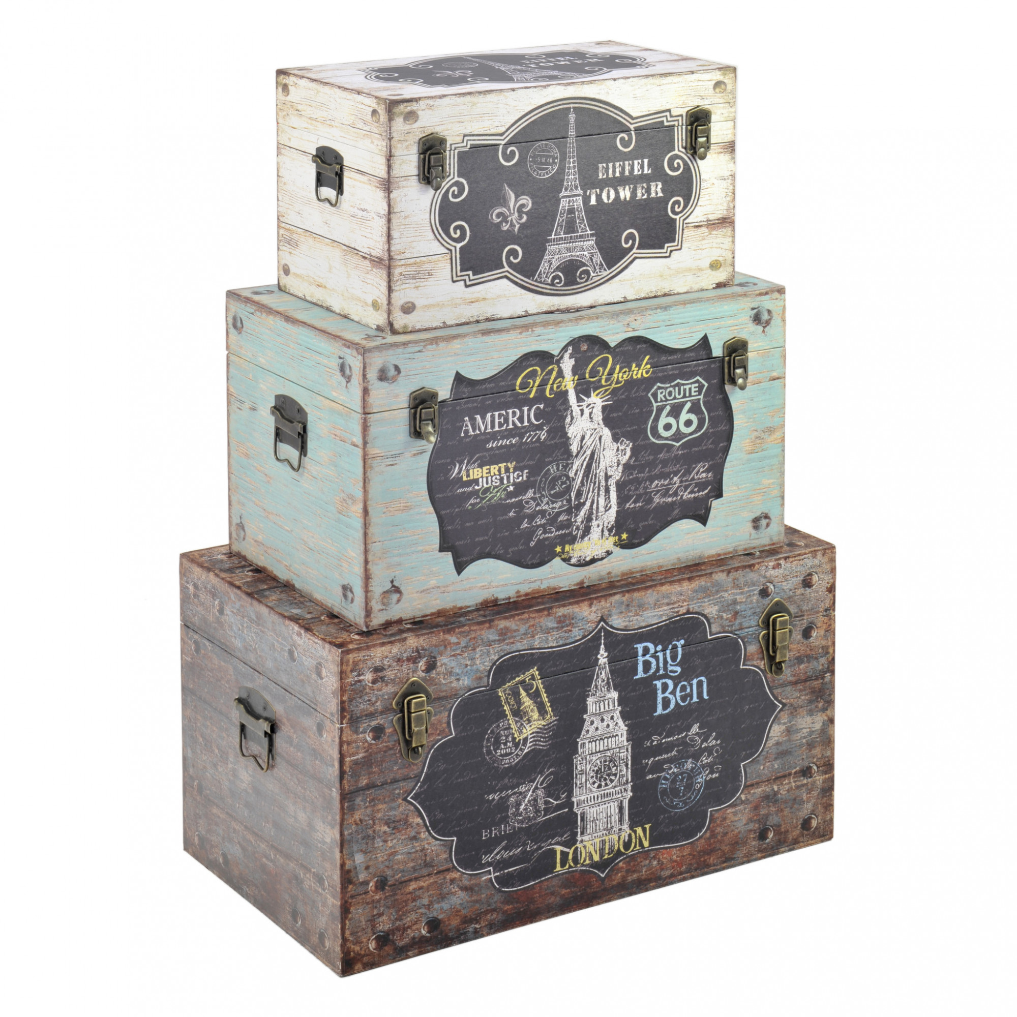 3850358.0006 Сундук, набор из 3х TO4ROOMS 