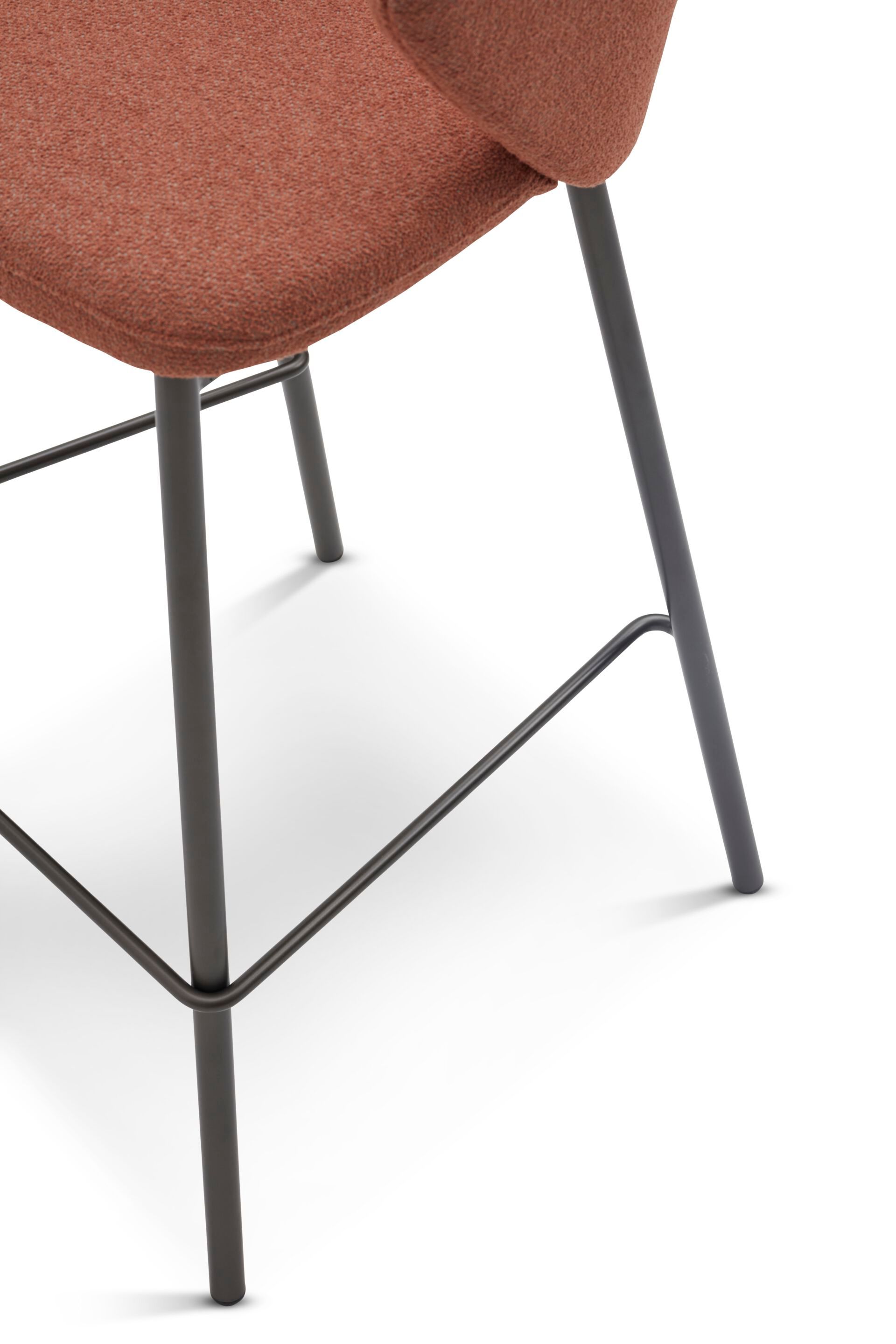 Высокий стул с тканевой подкладкой со спинкой Origins 1971 Ellis ARCH-00074190 - Вид №2