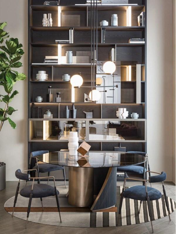 Shake Круглый шерстяной коврик ручной работы Tal sun-id-1376211 - Вид №1