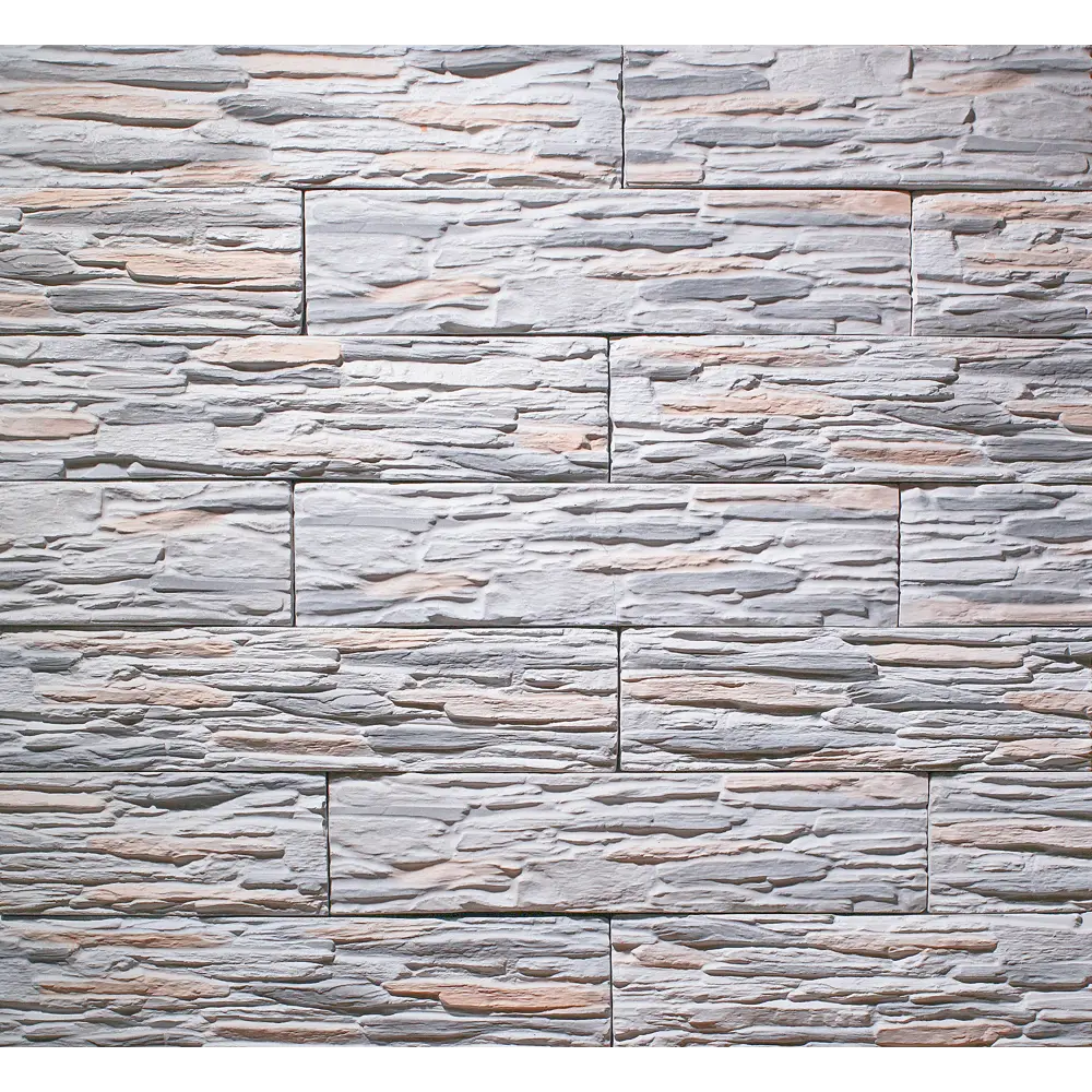 Камень искусственный Ramo Слимлайн слэйт оранжево-бежевый 1м² STLM-2014721