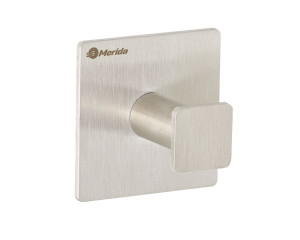 MHW32 Вешалка одинарная SQUARE матовая, точечное крепление, матовая Merida