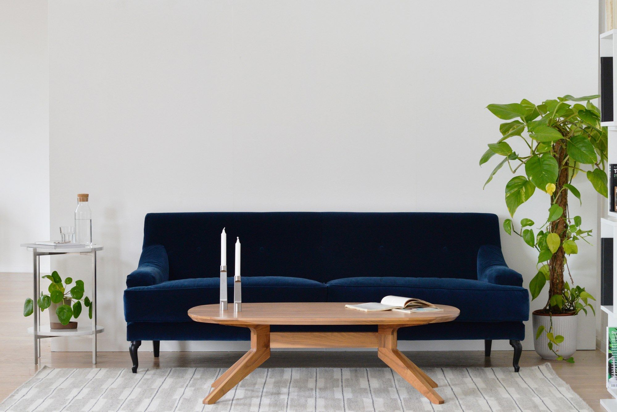 Овальный журнальный столик из дуба Case Cross ARCH-00019890 - Вид №2