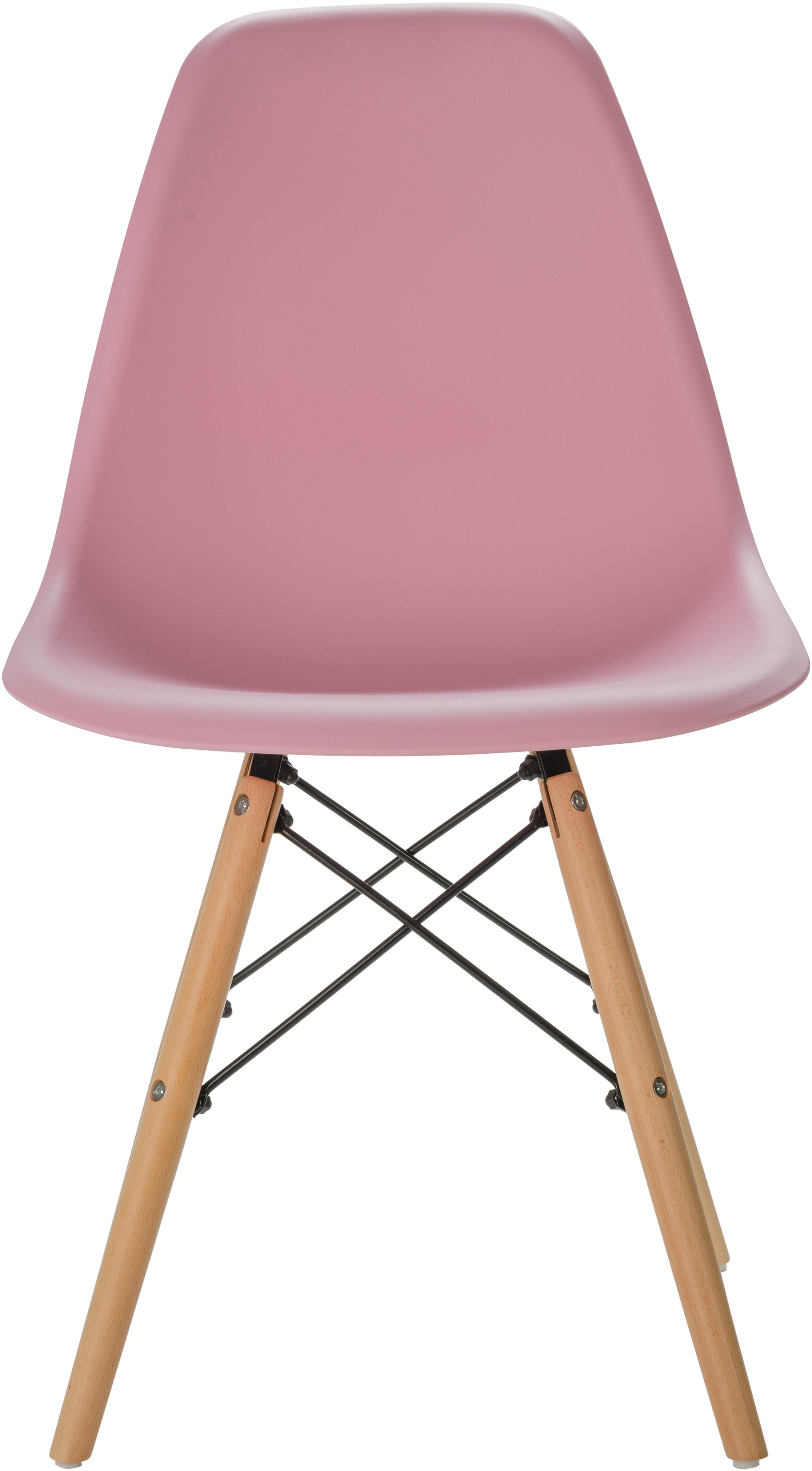 91056889 Стул Eames DSW 83х41х46 см полипропилен цвет розовый LEON EAMES DSW STLM-0461053 LEON GROUP