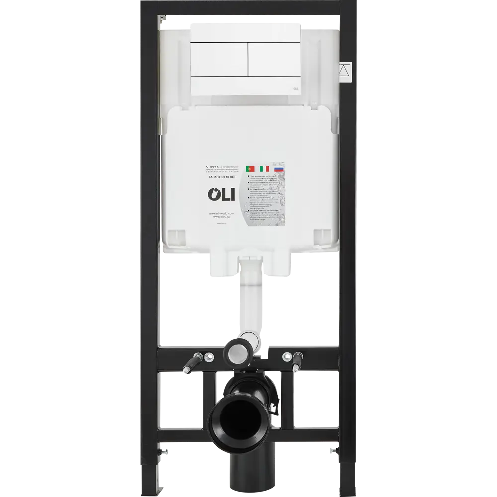 Комплект инсталляции Oli 80 Eco с унитазом тип ободка закрытый Rosa Рио STLM-2210296 - Вид №1