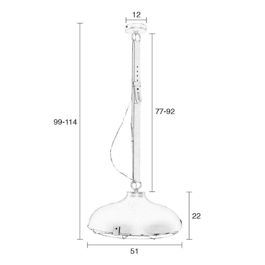 Лампа подвесная Dek 51, черная Zuiver 5300067 - Вид №11