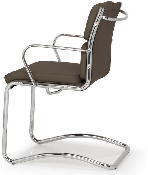 Quinti Sedute Консольное кожаное кресло с подлокотниками Season sun-id-1423236 - Вид №1