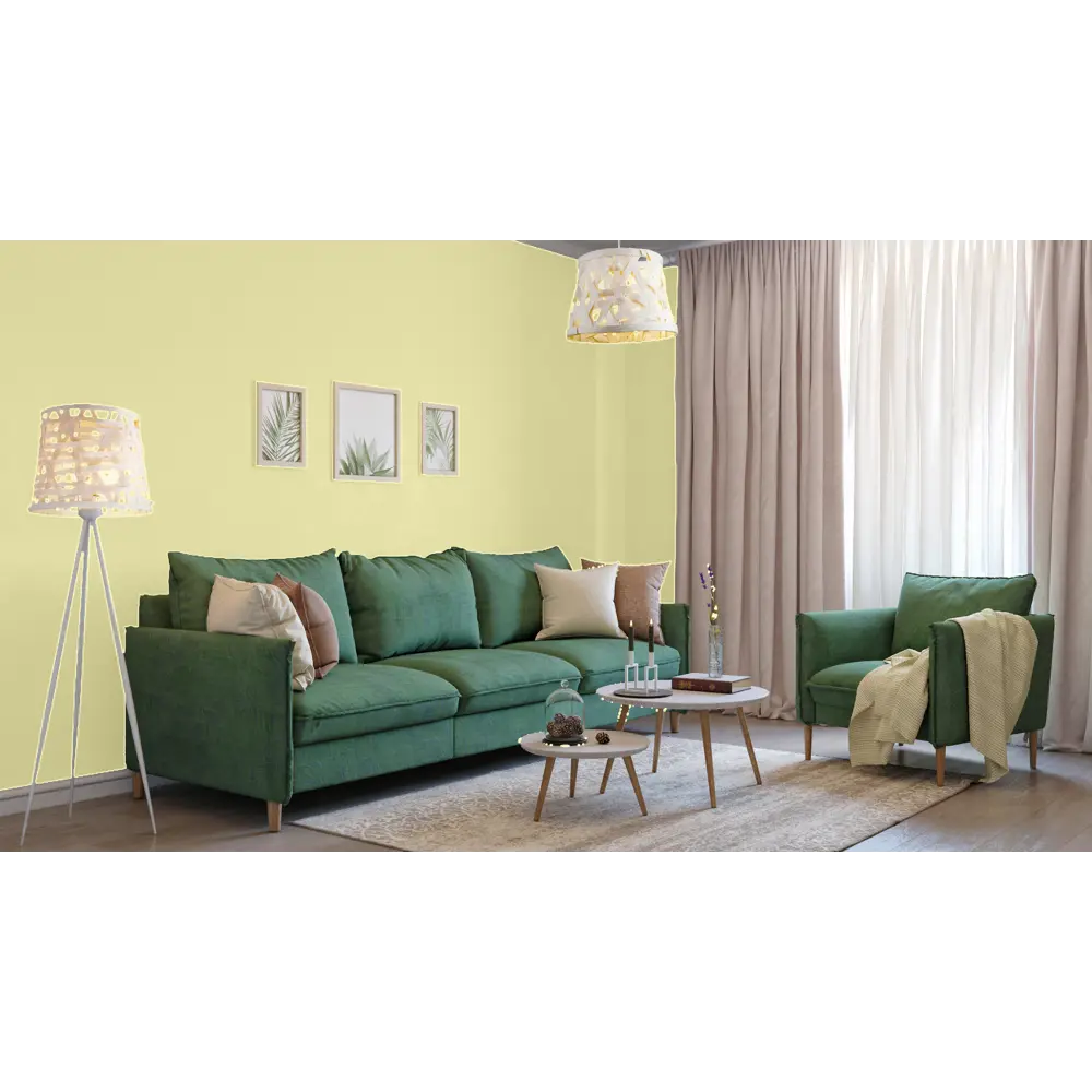 Краска водно-дисперсионная Trend Farbe цвет помело 2.5 л Dufa STLM-2130663 - Вид №3