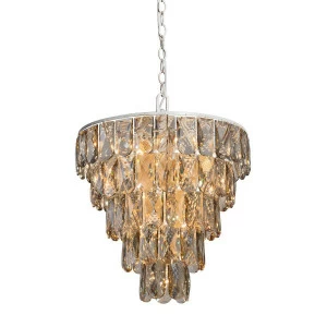 Подвесная люстра Vitaluce V5279-0/20+1 VITALUCE ДИЗАЙНЕРСКИЕ 328926 Прозрачный;коричневый