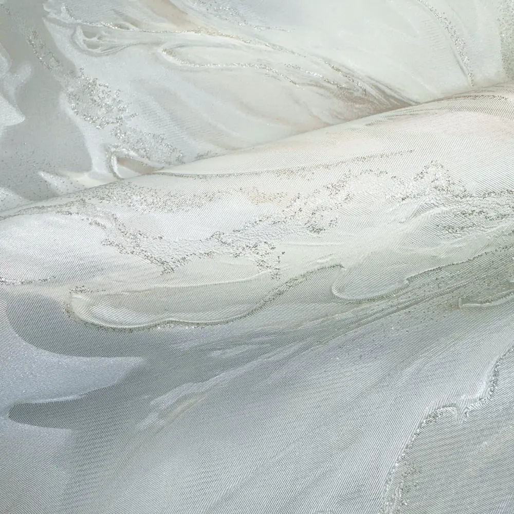 Обои флизелиновые Euro Decor Flora серые с цветочным рисунком 1.06 м 89437888 STLM-1580150 - Вид №2