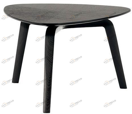 Poltrona Frau Треугольный журнальный столик из ясеня La collezione - tavoli e sedie sun-id-1477083