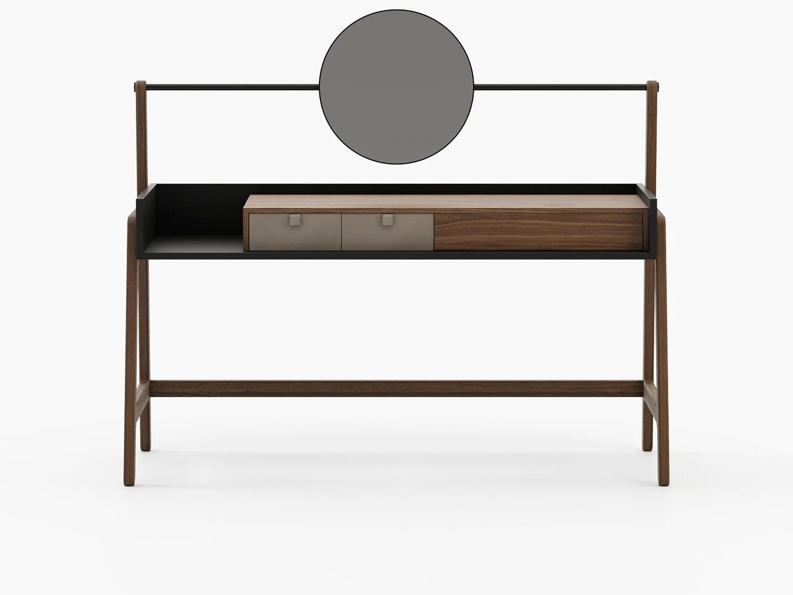 Деревянный туалетный столик Laskasas холст ARCH-00054648 - Вид №7