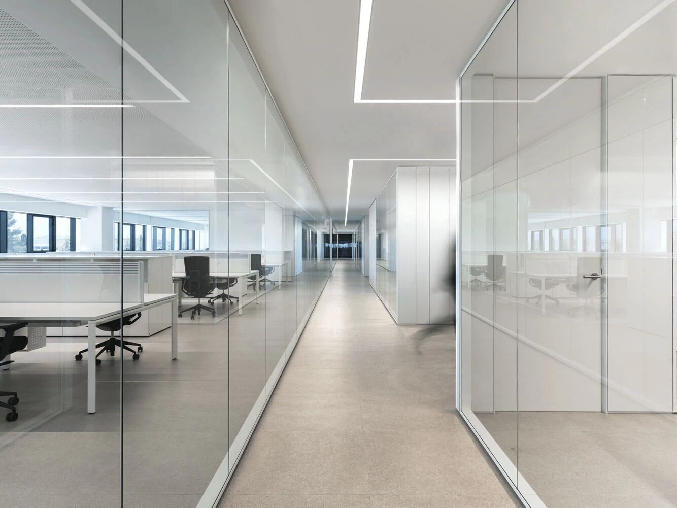 Встраиваемый линейный профиль освещения для светодиодных модулей PROLICHT слайдер ARCH-00059911 - Вид №2