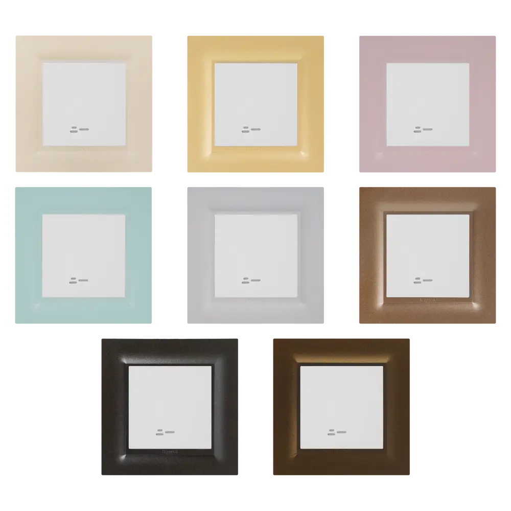 Выключатель встраиваемый Legrand Structura 1 клавиша с подсветкой цвет белый STLM-2090514 - Вид №1