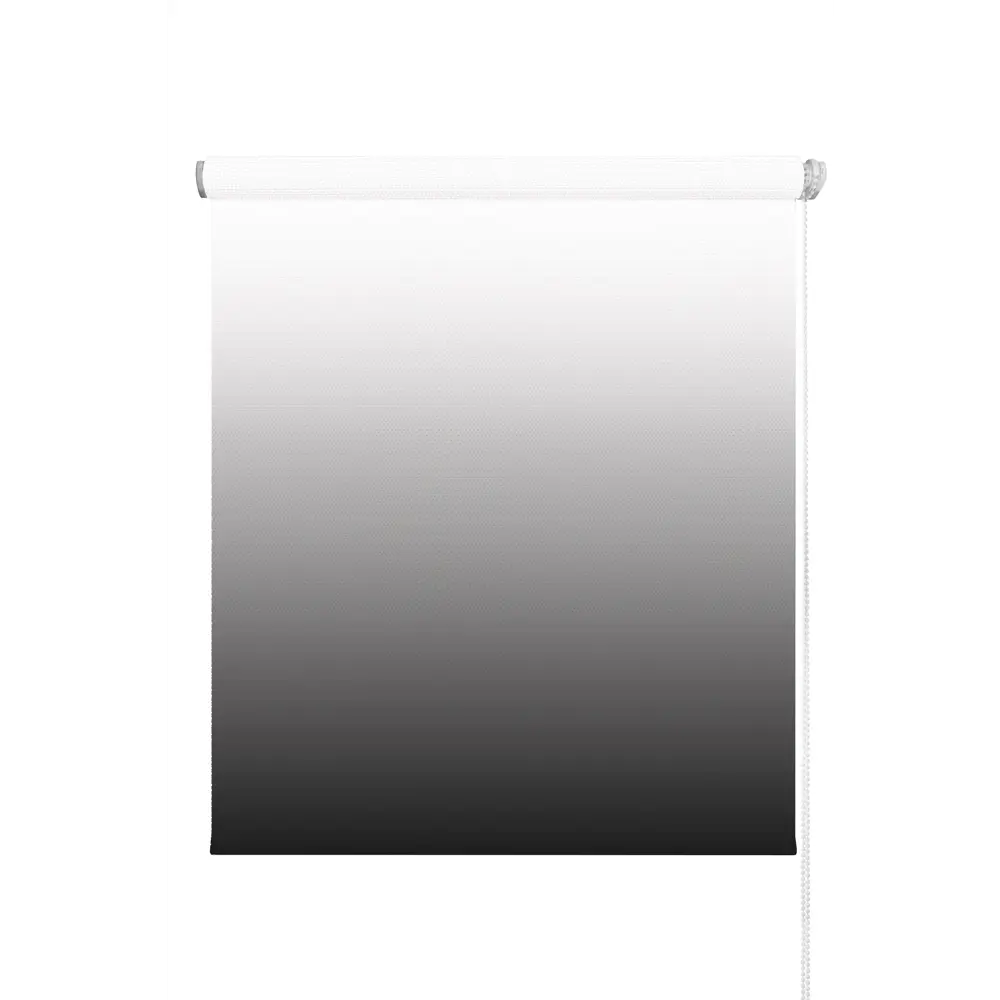 Штора рулонная Градиент 120x170 см цвет серо-белый DOMLEGRAND STLM-2179508