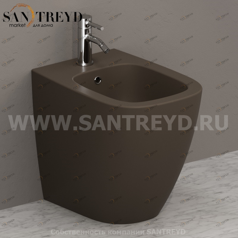 GN010CS Биде напольное GENESIS Ceramica Globo