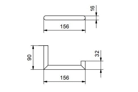 Держатель рулона Fantini Rubinetti Young Accessories ARCH-00123006 - Вид №2
