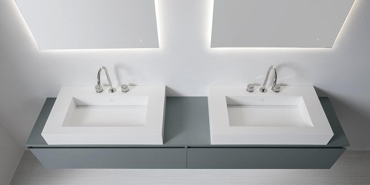 Мебель для ванной в матовой отделке Manhattan MH2 OASIS BATHROOM Master Manhattan - Вид №2