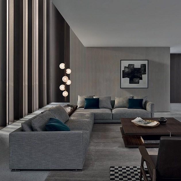 Poliform Модульный угловой диван из ткани Bristol sun-id-1376240 - Вид №13