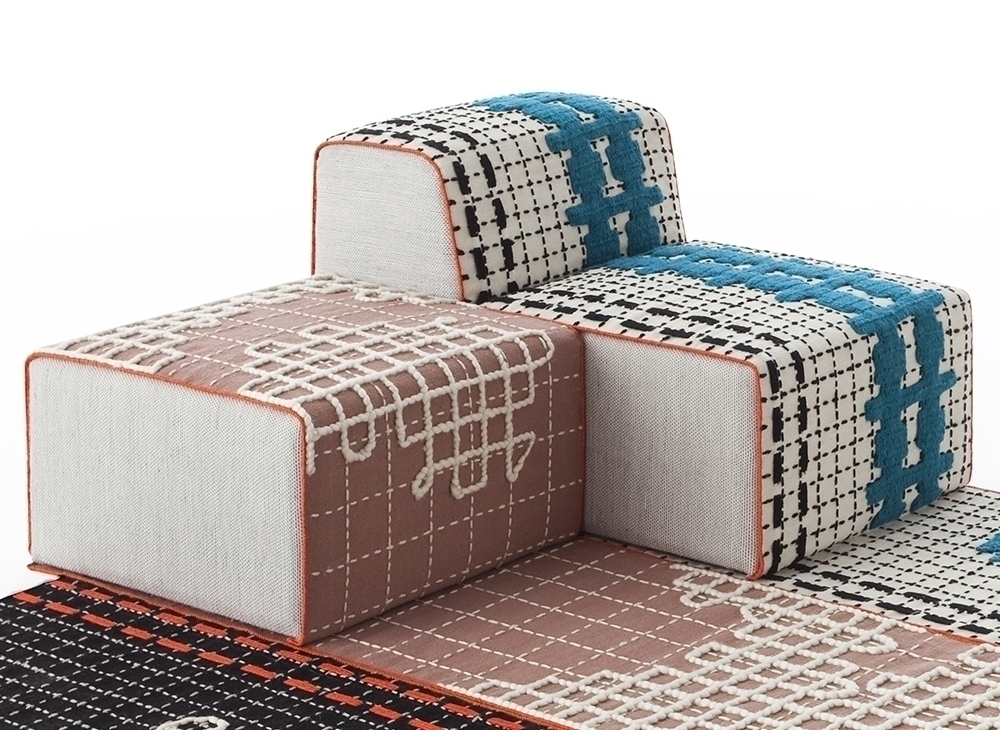 004494 Пуф маленький A Pink GAN Bandas