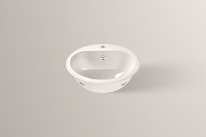 2005000400 Встраиваемая раковина, ew 3 , белая, для простого ухода Alape серия EW