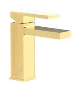 Смеситель для раковины с одним отверстием для пола с автоматическим сливом