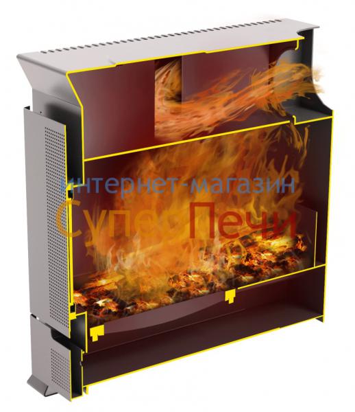 Отопительная печь Теплодар ТОП-модель 200 (дверца чугун) 1456 - Вид №1