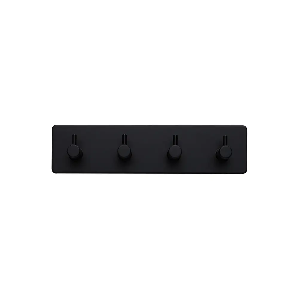 Крючок самоклеящийся квадрат четверной черный Santreyd STLM-2029504 - Вид №2