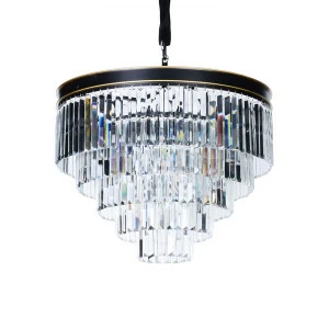 Подвесной светильник Odeon 25 black/clear от Delight Collection BRCH9029-60 DELIGHT COLLECTION ДИЗАЙНЕРСКИЕ 243843 Прозрачный;черный