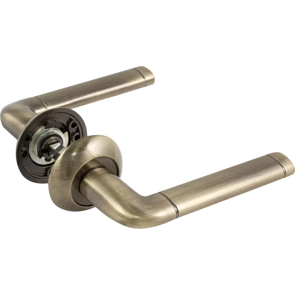 Комплект дверных ручек Set72/A Rex TL, цвет бронза FUARO STLM-2059957 - Вид №2