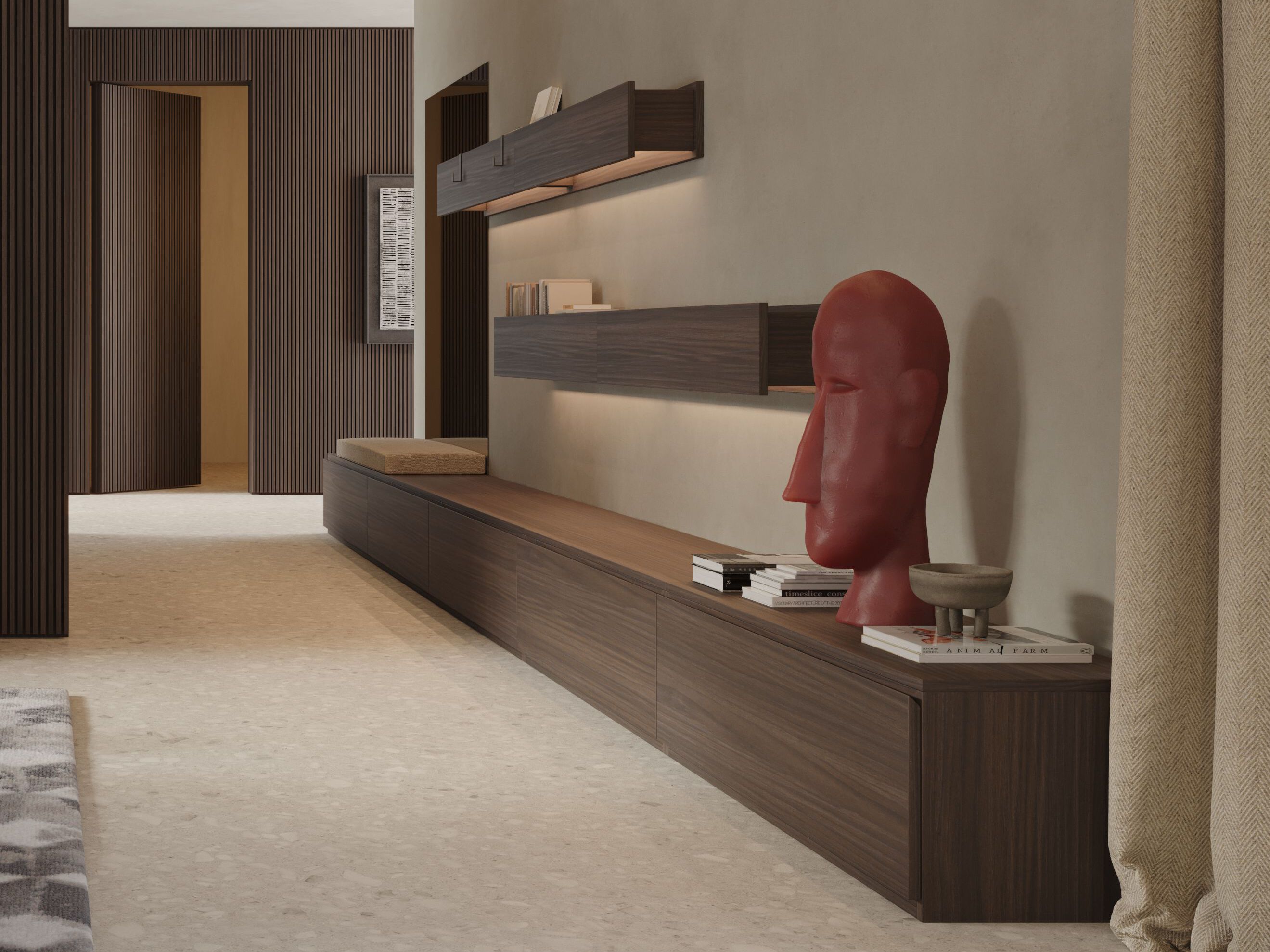 Оборудованная стена Giessegi день за днем ARCH-00032522