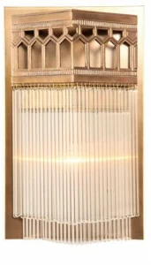 Patinas Lighting Бра из латуни с прямым светом Berlin