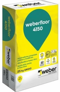 Saint-Gobain Weber Самовыравнивающийся цемент для интерьеров Weberfloor