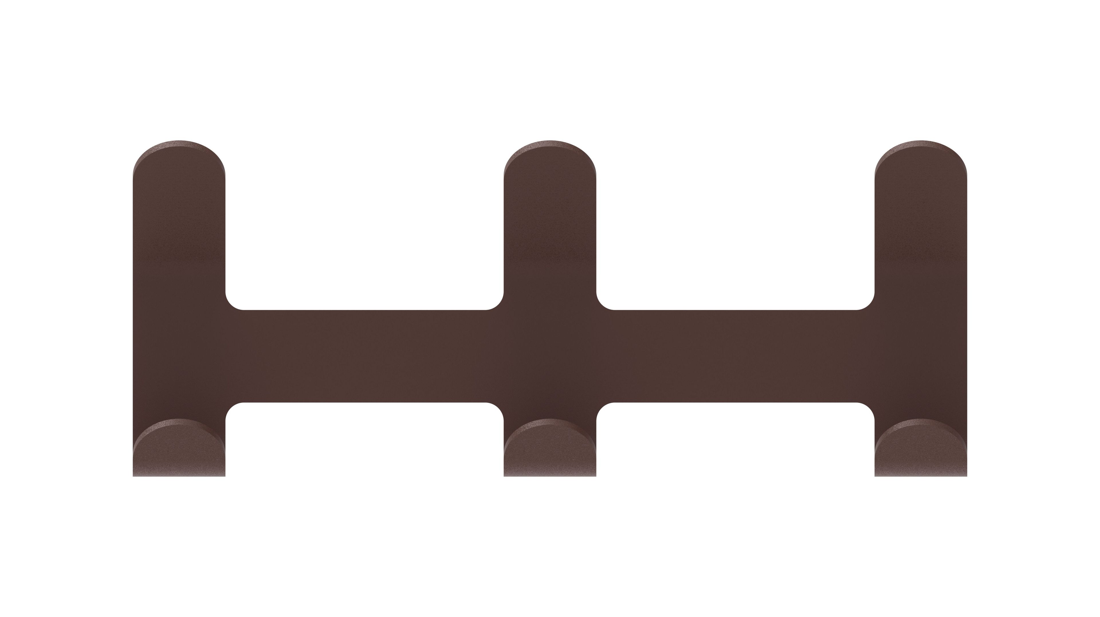 Стальная настенная вешалка с порошковым покрытием FUNCTIONALS SEI ARCH-00141446 - Вид №7