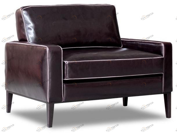 BAXTER Кожаное кресло Godard sun-id-1400492