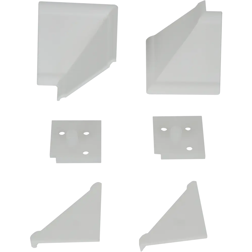 Комплект для установки плинтуса, цвет белый Santreyd STLM-2090847