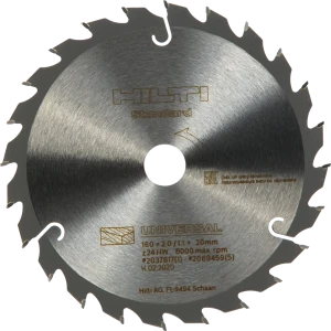 Диск пильный по дереву Hilti 24Т 160x20x2 мм 82232199 STLM-2125854
