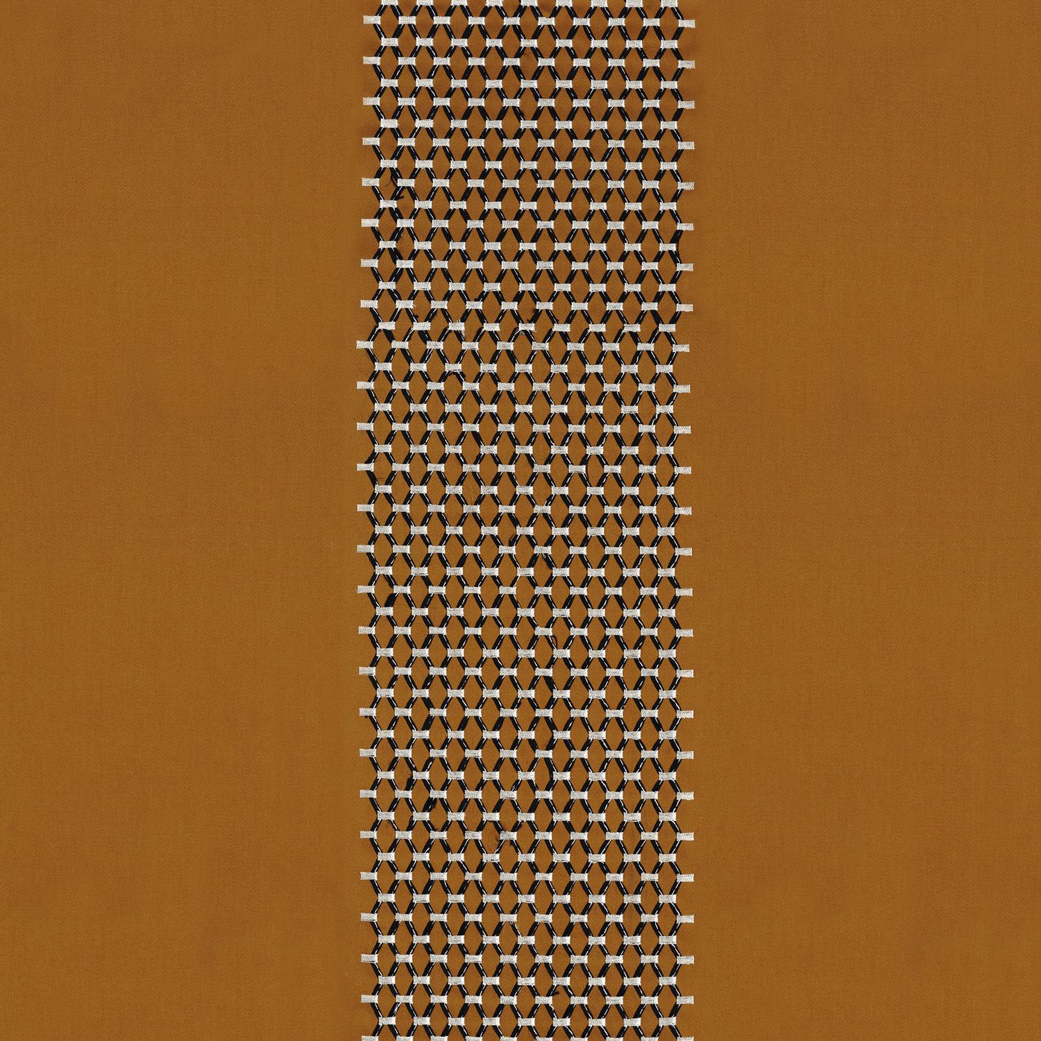 Хлопчатобумажная ткань с графическим рисунком Casamance Porte des Lilas ARCH-00014649 - Вид №2